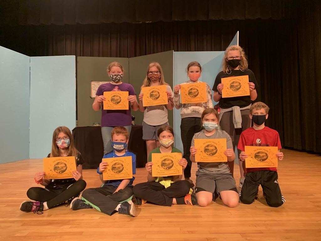 4th graders had their 3rd Quarter awards recognition today April 6th. Awards include: Reading, Language Arts,  Social Sciences, Science, Math, BUG (Brought Up Grades), Honor Roll, and TRIBE! Way to go 4th graders! 