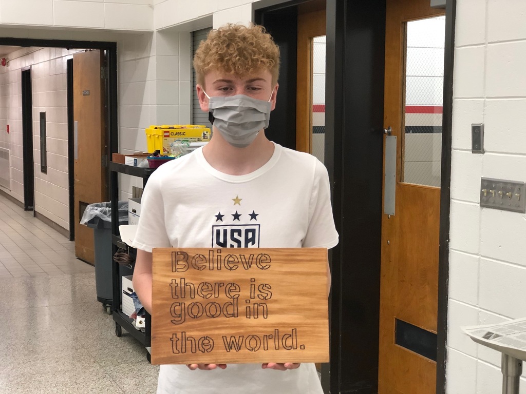 Home Signs were made in Housing & Interior Design Class during our Construction Unit. The wood was very special to Mrs. Schmitt as it came from her late father's wood working shop.
