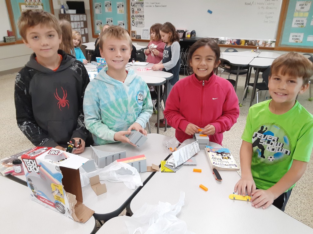 3rd Grade students were entered in a MobyMax Fact Fluency Class Rewards Competition where they had to complete 20,000 points by a set date. Students worked very hard on their addition, subtraction, multiplication and division facts and met their class reward! MobyMax gave them a $55 Amazon gift card and pictured here are the class reward items they picked!