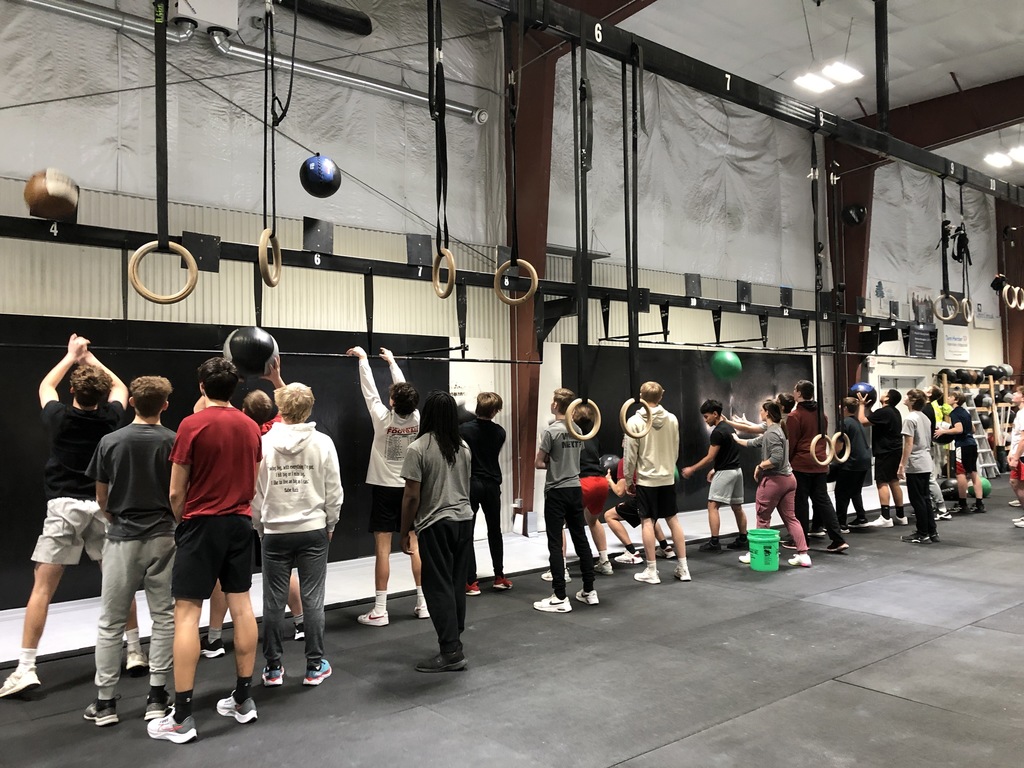 Photos from Get Fit JTerm Class.  Students went to The Gym - Crossfit Kilo in Cedar Falls, IA 