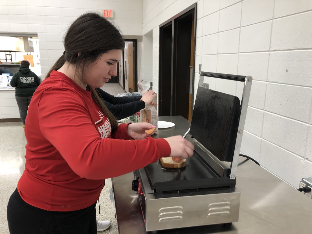 Advanced Foods Class has been learning about different kinds of sandwiches and the origins from around the world. The pictures are from their Sandwich Lab. The students learn on commercial equipment; which will help them transition into the workforce. U