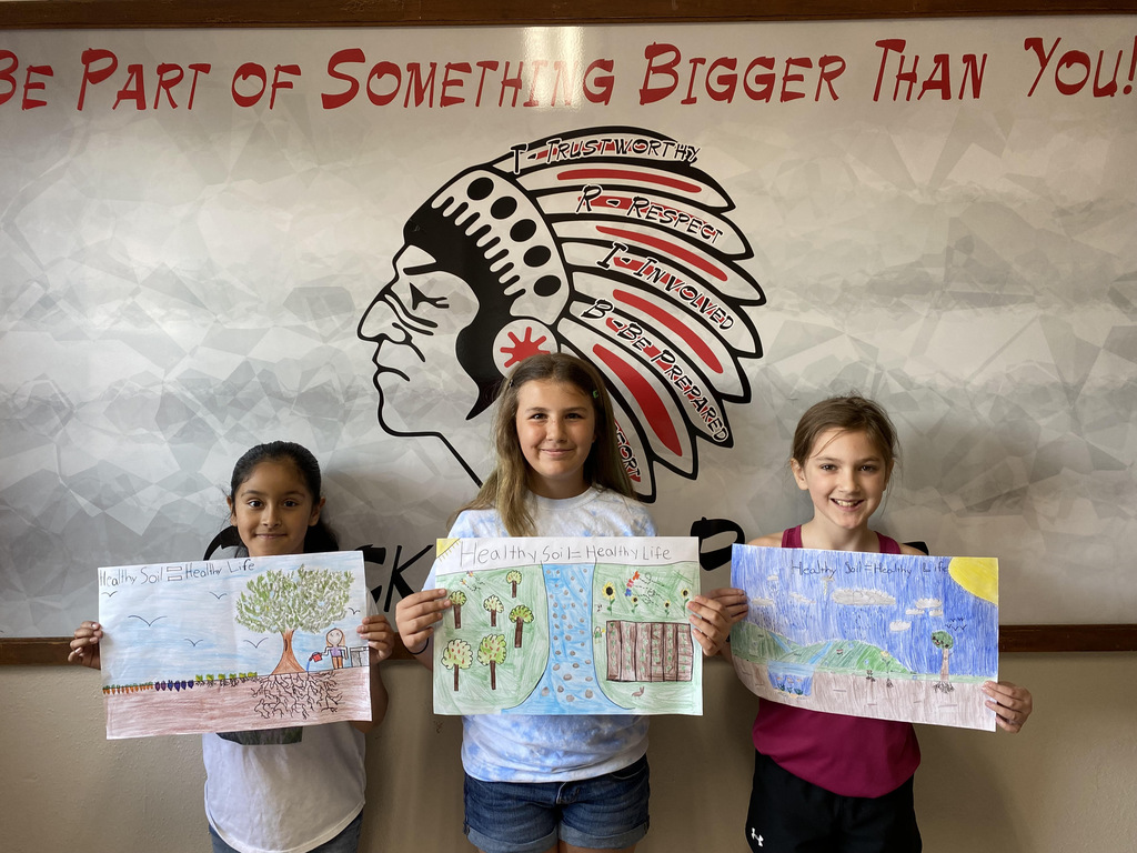 Congratulations to our fourth grade winners of the 2022 Conservation Poster Contest! 1st place - Eimy 2nd place - Addie 3rd place - Johnna