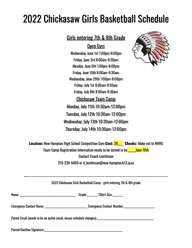 2022 GBB Summer Camp Opportunities