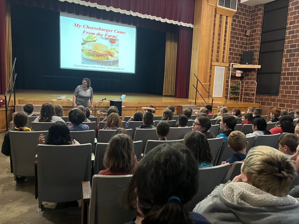 Thanks to Joanne Tupper, our Ag Partner, for coming to talk to the 4th graders about beef!  