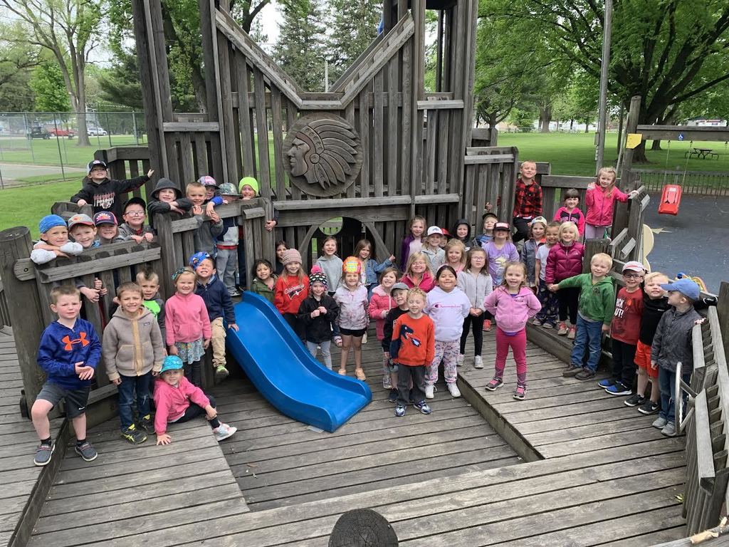 Our preschoolers celebrated a year of fun and learning at Mikkelson park! Have a fabulous summer everyone!!