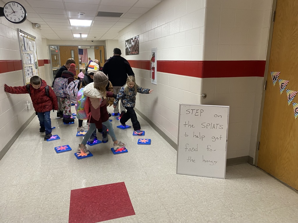 Last week students took part of the Unruly Splats "Stompetiton". In 2 days, students in the elementary, middle and high school recorded over 468,000 steps towards the company's goal of 2 million and helped earn $6,000 for the Next Step Foundation to combat food insecurity.