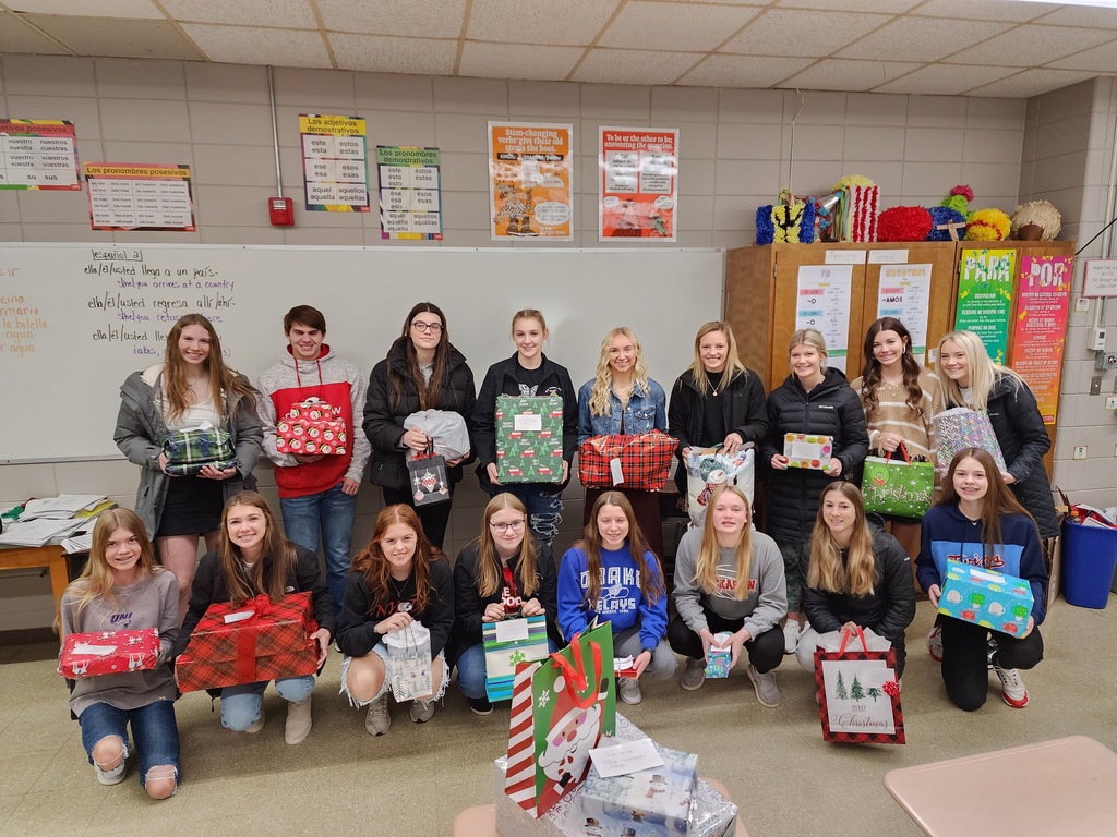 The Interact Club was at it again this Christmas! For the 6th year the students adopted a family to give gifts, food, and self-care items.  They never know the identity of the family and are share so unselfishly. Way to go!!