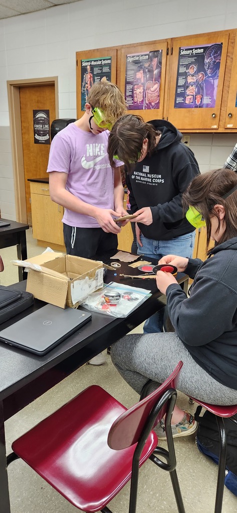 Modifications underway for Physical Science Mousetrap racers!