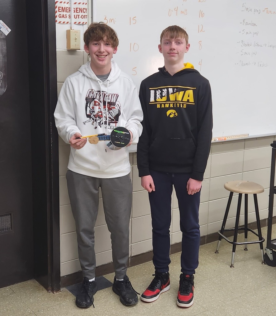 Period 8 Winners Distance:  Cecilia, Kevyn, Marley Speed: Braxton, Easton, Dylan Class Favorite: Chase and Trenton