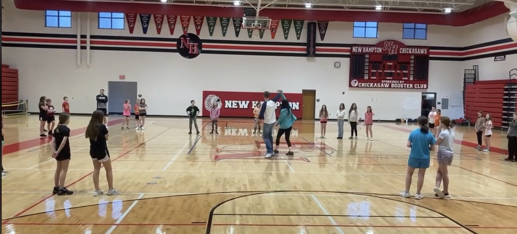 Mrs. Koster’s husband came in to teach some swing dancing during our  combined P.E. and Music dance unit! We did this for 5th-8th graders.. Cotton eye Joe, Boot Scoot Boogie, and Copperhead Road were also some line dances we worked on. 