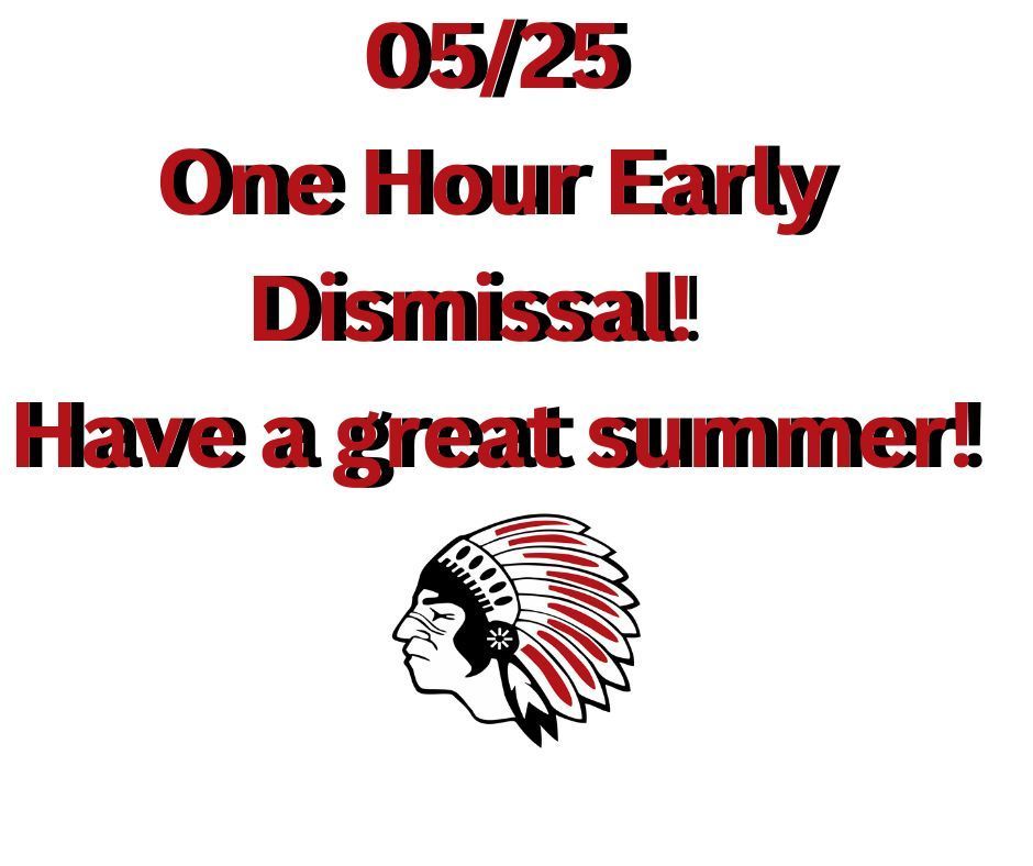 Today is the last day of school!! We will dismiss the kids at 2:15pm. Have a great summer!!