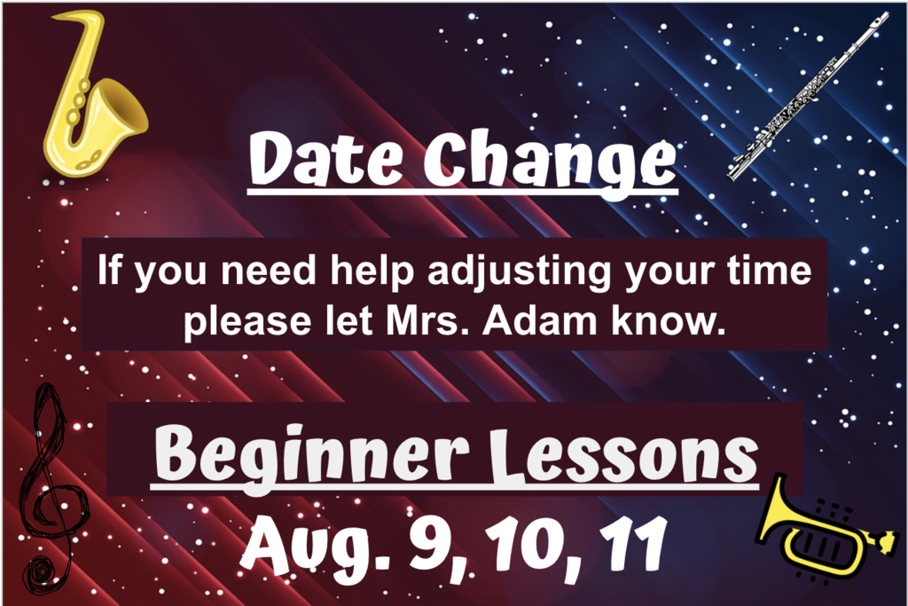 If you already signed up, Mrs. Adam just bumped your date 1 week earlier and left your time the same.  https://bit.ly/Beginner2023